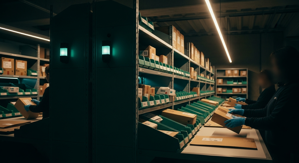 Dashboard showing e-commerce returns management system with automated RMA processing, refund tracking, and return analytics m